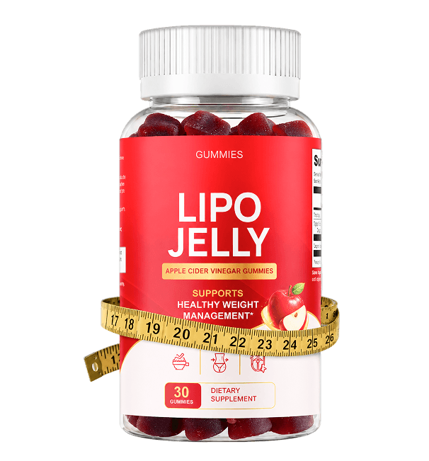 LipoJelly Apple Cider Vinegar Gummies bottle